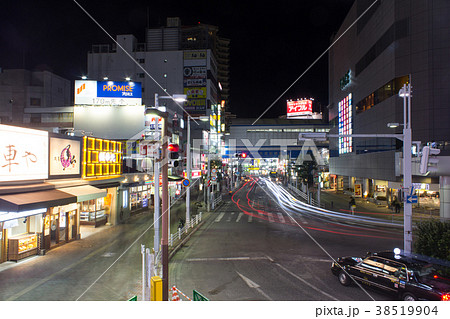 船橋駅前の夜景 38519904