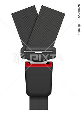 car seat belt for safety in case accident vector 38520626
