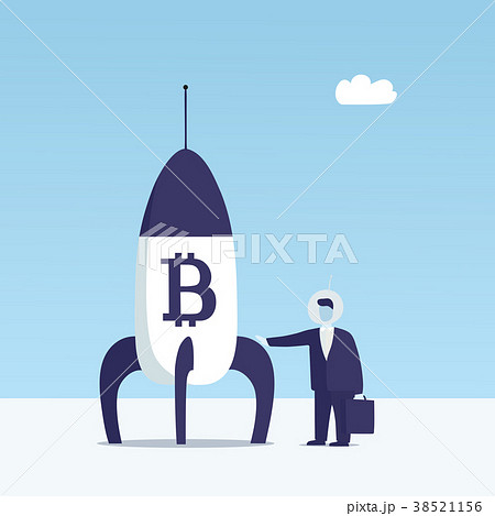 bitcoin rocket 38521156