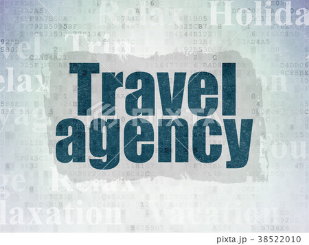 Vacation concept: Travel Agency on Digital Data Vacation concept: Travel Agency on Digital Data 38522010