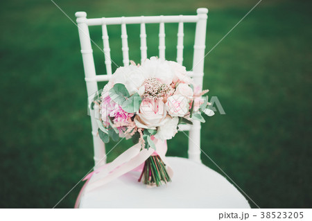 Wonderful luxury wedding bouquet of different Wonderful luxury wedding bouquet of different 38523205