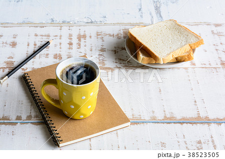 Good morning black coffee cup 38523505