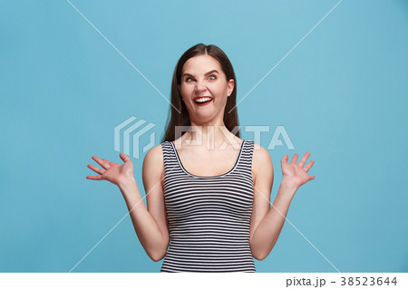 The squint eyed woman with weird expression 38523644