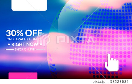 Modern template for social media banner. 38523682