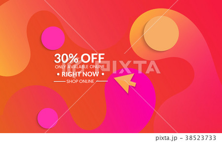 Modern template for social media banner. Modern template for social media banner. 38523733