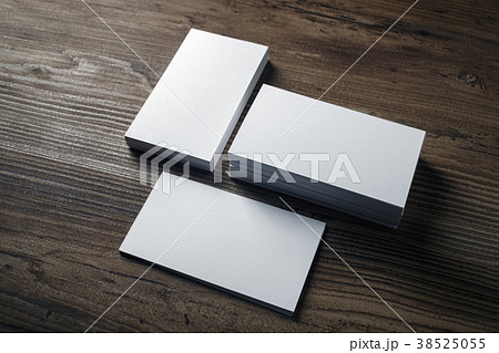 Blank business cards Blank business cards 38525055