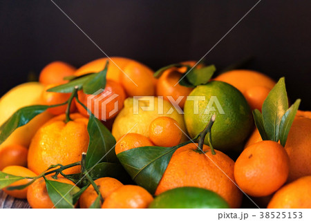 Close-up of various citrus fruits Close-up of various citrus fruits 38525153