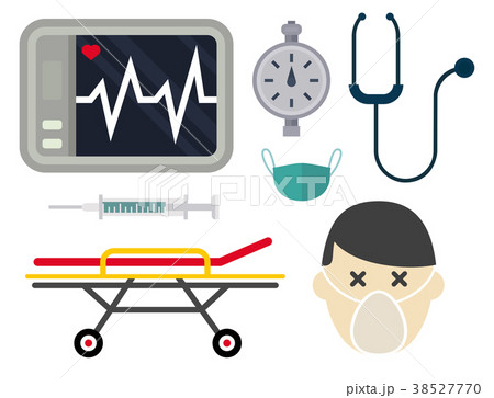 Ambulance icons vector medicine health emergency 38527770