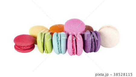 Sweet and colourful macaroons Sweet and colourful macaroons 38528115