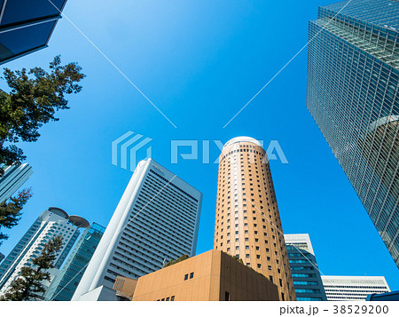 梅田の超高層ビル群 38529200