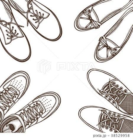 illustration sports sneakers illustration sports sneakers 38529958