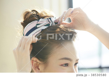 女性　ヘアアレンジ 38530580