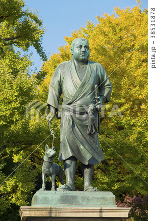 上野公園　西郷隆盛像 38531878