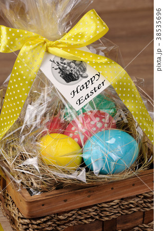Gift basket for Easter 38535696