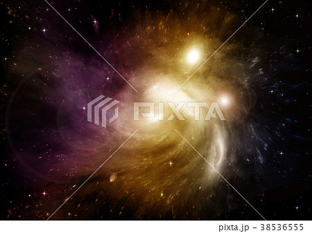 galaxy in a free space 38536555