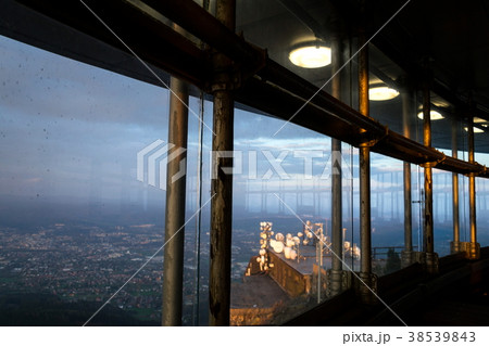 Romantic sunset Jested tower, Liberec Romantic sunset Jested tower, Liberec 38539843