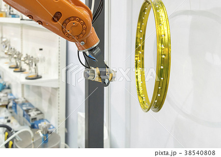 The painting robot  38540808