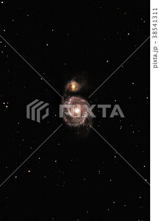 M51 子持ち銀河 Whirlpool Galaxy 38541311