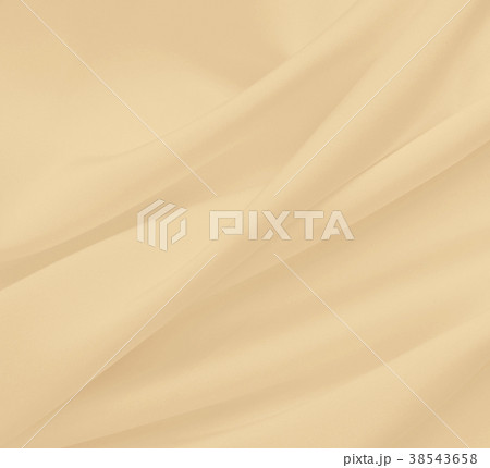 Smooth elegant golden silk or satin luxury cloth  38543658