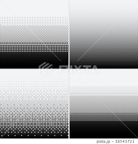 Halftone dots on white background 38543721