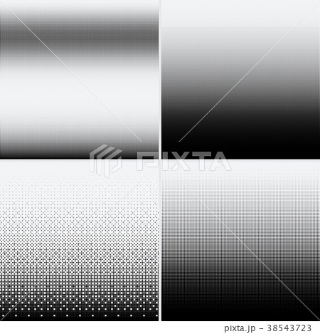 Halftone dots on white background 38543723
