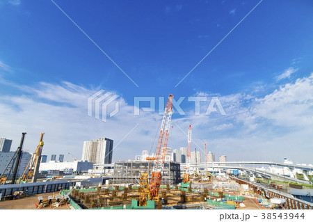 大規模建設現場 38543944
