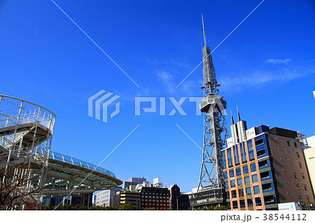 名古屋市　栄付近の風景 38544112