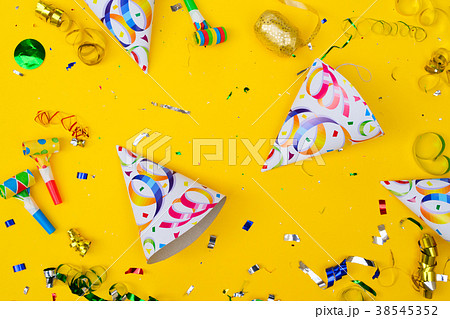 Bright colorful carnival or party scene 38545352