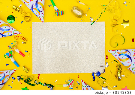 Bright colorful carnival or party scene 38545353