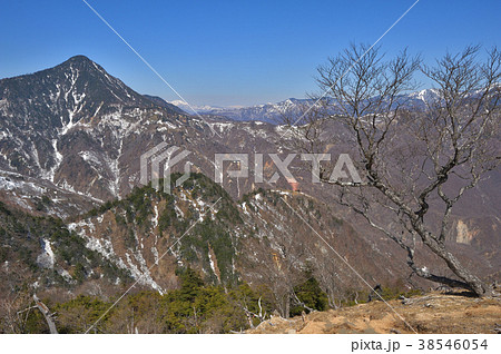 オロ山付近から見た残雪の皇海山と渡良瀬川源流域 オロ山付近から見た残雪の皇海山と渡良瀬川源流域 38546054