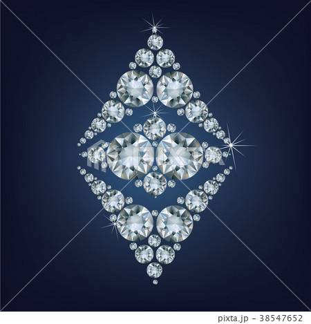 Ethereum Symbol made a lot of diamonds. 38547652
