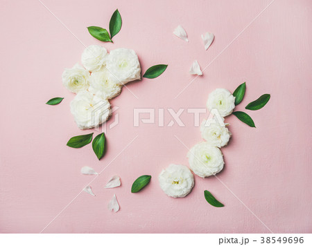 Floral background with blank card Floral background with blank card 38549696
