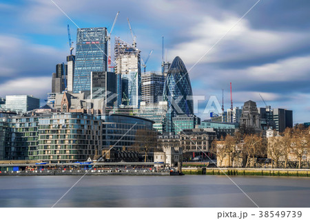 City of London waterfront buildings 38549739