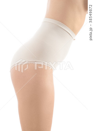 white modeling panties 38549872