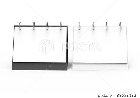 Blank desk calendar 38553132