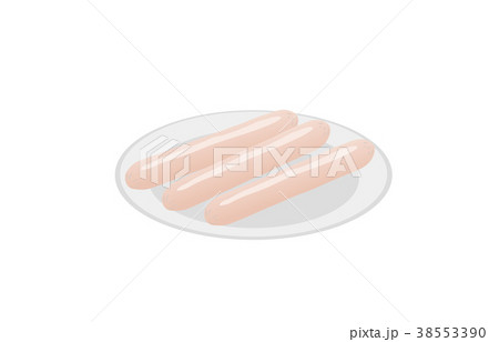 食材食品いろいろ魚肉ソーセージ 38553390