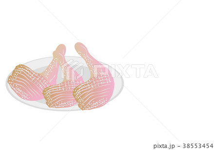 食材食品いろいろ鶏肉 38553454