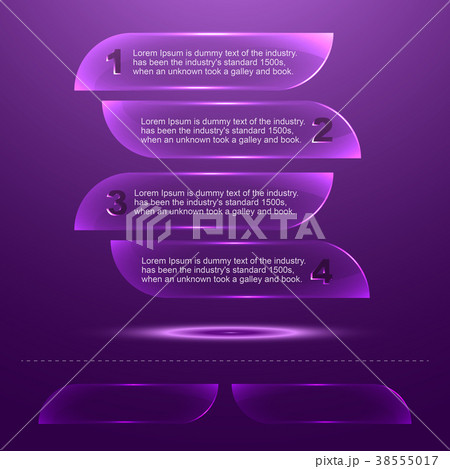 transparent glass texture plate template_purple 38555017