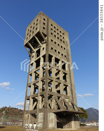 志免炭鉱 福岡の廃墟 の写真素材