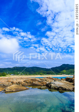 インゲリ鼻と高浜海水浴場　【長崎県長崎市高浜町】 38556805