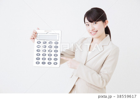 ビジネス 女性 ビジネスマン 白バック ビジネス 女性 ビジネスマン 白バック 38559617
