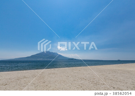 桜島 -磯海水浴場より- 38562054