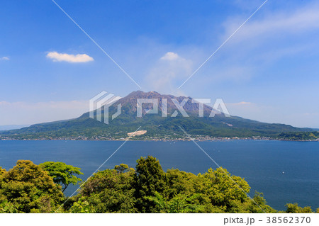 集仙台からの桜島 -島津藩主が足繁く通った展望台より- 38562370