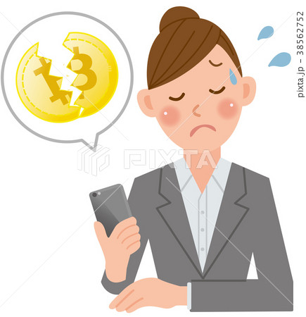 OL　スマホ　ビットコイン　暴落 38562752