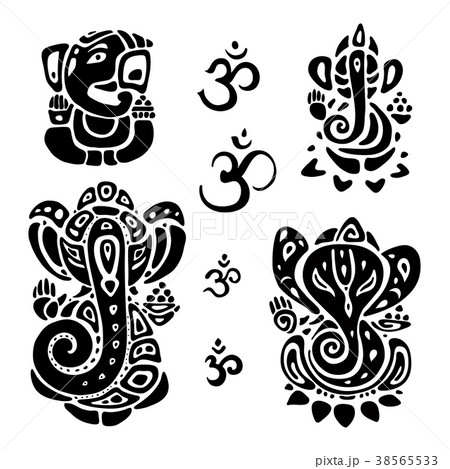 Hindu God Ganesha. Ganapati 38565533