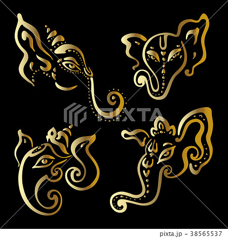 Hindu God Ganesha. Ganapati Hindu God Ganesha. Ganapati 38565537