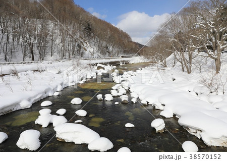 北湯沢・冬の白絹の床 北湯沢・冬の白絹の床 38570152