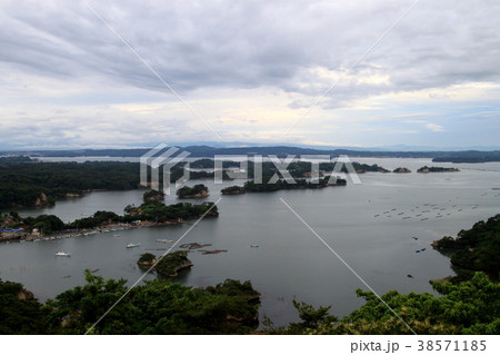 宮城県 陸前の松島 6月 日本三景 宮城県 陸前の松島 6月 日本三景 38571185
