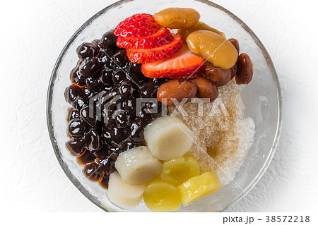 台湾 屋台風かき氷 Taiwan type of epidemic shaved ice 台湾 屋台風かき氷 Taiwan type of epidemic shaved ice 38572218