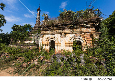 A Myint ruins city Monywa Myanmar A Myint ruins city Monywa Myanmar 38572798